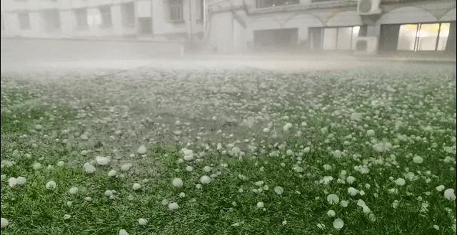 40毫米冰雹!贵州毕节遭“天打雷劈”